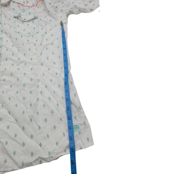 Ariat Shirt Women XL Multicolor Western Pearl Snap Rancher Cowgirl Boho Rodeo - Picture 3 of 8